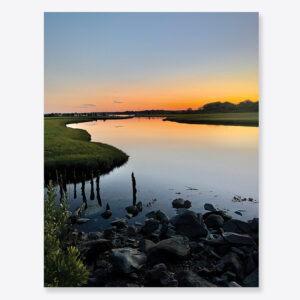 Goodbyes Are Like Sunsets Print